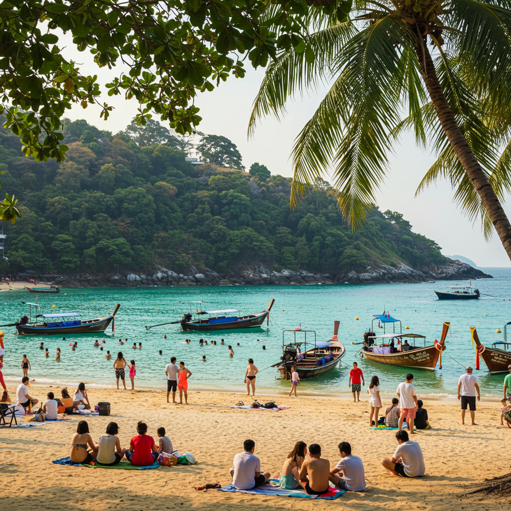 Foto, Phuket entdecken: Traumstrände, Tempel & kulinarische Highlights in Thailand, detailreich und relevant