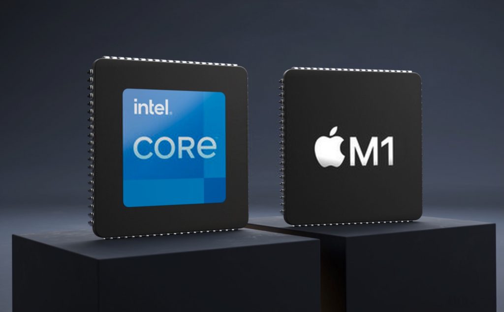 Apple M1 Chip vs Intel - Hauptunterschiede